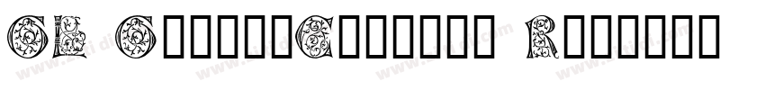 GL GermanCursive Reg字体转换